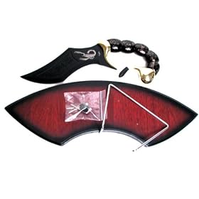 13.5" Fantasy Scorpion Dagger Blade Knife Sword