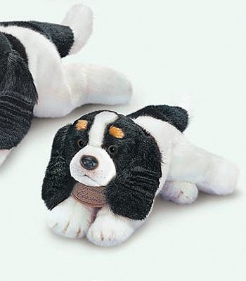 41tYwxeF%2B5L King Charles Spaniel Dog Plush Yomiko Classic 11 Realistic Stuffed Animal Dog By Russ Berrie
