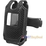 Clam-Shell Carrying Case for LG Wave AX380 UX380, Black