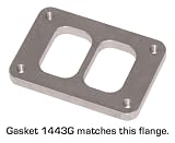 T6 Divided Inlet Turbo Flange Single-Layer Metal Gasket
