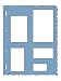 Fiskars Rectangles Shape Templates