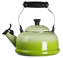 Le Creuset Enamel-on-Steel 1-4/5-Quart Whistling Kettle, Kiwi