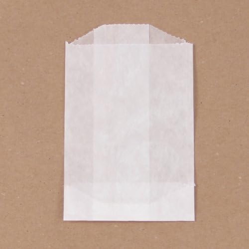 Brand New Glassine Flat Bag 3" X 5-1/2" 10/Pkg-