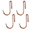 Regular Hooks - Copper-Plated - 6 cards (24 hooks total)