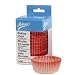 Ateco Orange Stripe .75 Inch Baking Cups, 200 Count