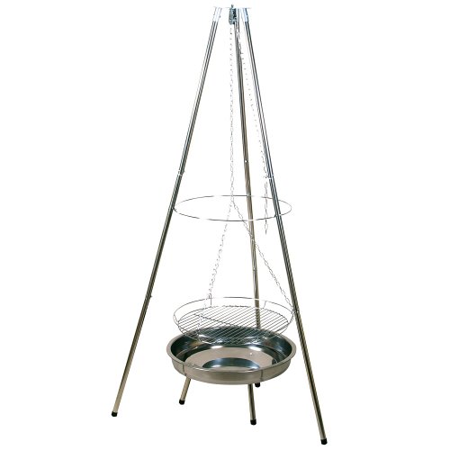 Camp 4 Scout Barbecue suspendu Inox 56 x 57 x 15 cm
