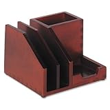ROLODEX / ROL73519 / Harmony Desk Director, Wood, 6-1/2w x 6-1/2d x 4-3/8h, Mahogany / Sold as 1 EA