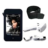 5 Color Options iPod Touch 3rd Gen skin case package home car charger USB cable armband iPod Touch 3rd Generation skin case 3G and screen protector Apparel ipod charger