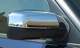 Range Rover L322/HSE Accessories: ABS Chrome HALF Mirror Covers Pr., 2005, 2006, 2007, 2008, 2009, 2010