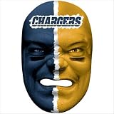Franklin San Diego Chargers Fan Face Mask