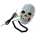 Fearful Skull Shape Novelty Telephone Flashing Phone White
