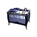 Dream On Me Deluxe Adjustable Height Play Yard with Changing Area, Navy