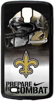 NFL Prepare for Combat New Orleans Saints Classic Durable Hard Case, fits Samsung Galaxy S4 Active i9295, Best Gift Fan Collection