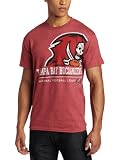 NFL Men's Tampa Bay Buccaneers Submariner Short Sleeve T-Shirt (Bright Cardinal Heather, Small)