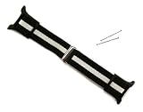 Suunto Wrist-Top Computer Watch Replacement Strap Kit (T1, T3, and T4; Black Webbing; Wide)