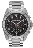 Michael Kors Quartz, Black Dial with Stainless Steel Link Bracelet - Mens Watch MK8132