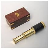 Brass Pullout Telescope 6" Nautical Decor Ship Model