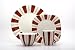 Red Vanilla Tuxedo Rouge 16-Piece Dinnerware Set