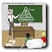Rich Diesslins Funny General Cartoons - Government Sponsored Food Pyramid - Mouse Pads