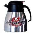 Tampa Bay Buccaneers 1 Liter Coffee Carafe - NFL Football Fan Shop Sports Team Merchandise