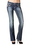 Miss Me Jeans Embriodered Cross 29, Boot Cut Dark Wash