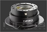 NRG Quick Release (Black/Black, G2.5) Racing Steering Wheel Quick Release Kit