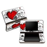 My Heart Design Decorative Protector Skin Decal Sticker for Nintendo DSi XL Game Device