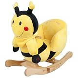 Baby Animal Rocking Chair With Music Betty Bee - New