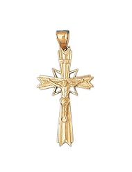 CleverEves 14k Gold Pendant Cross 6.8 - Gram(s)