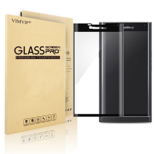 BlackBerry Priv Screen Protector,VIMVIPÂ® 3D Full Coverage Tempered Glass Screen Protector for Blackberry Priv - Lifetime Warranty Retail Packaging