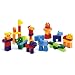 Pintoy Coloured Wooden Building Blocks