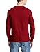 Soffe Mens Long-Sleeve Cotton T-Shirt, Cardinal, X-Large