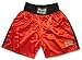 Traditional Boxing Trunks, Blue or Red Color. Kids and Adult Sizes