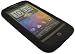 FoneM8 - HTC Wildfire Silicone Skin - Black - Includes Free Screen protector
