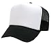 Search : Vintage Trucker Hat 2 Tone - Black / White