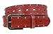 Snap on Studded Vintage Embossed Jean belt