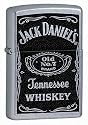 Street Chrome, Jack Daniels Label (ZI21043) Category: Jack Daniel's Zippo Lighters