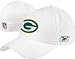 Green Bay Packers -White- Coach's Sideline Flex Fit Structured Hat