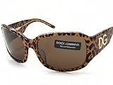 Dolce & Gabbana - DOLCE & GABBANA DG 6038-B 6038B Maculate 739/73 Sunglasses Brown Lenses Size: 60-19-125