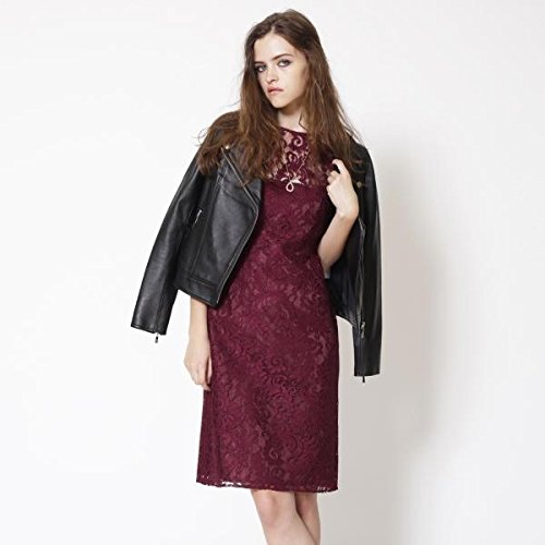 ビアッジョブルー（Viaggio blu） 袖フリルレースワンピース