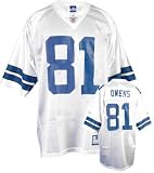 Terrell Owens Dallas Cowboys White Replica Jersey