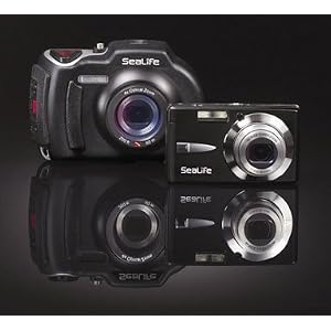 Sealife DC 800 8.0 Megapixel Underwater/Land Camera in Removable Housing with 4X Optical Zoom and 2.7-Inch LCD screen (Black)