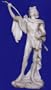 APOLLO 6141 Ancient Greek God of Light, Music, Medicine, Poetry, Prophecy & Archery Statue Sculpture