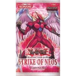 YuGiOh GX CCG Strike of Neos 24 Count Booster Pack Box Lot