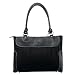 Travelers Choice Ladies Business Zip-Top Casual Computer Tote - Black