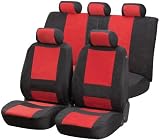 Zoom Produkt-Bild: Autositzbezug Aerotex Aquilo schwarz rot