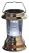 Paradise GL23902MS Stamped Aluminum Solar Tabletop Lantern, Polished Aluminum