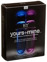 K-Y Yours + Mine Couples Lubricant, 1.5-Ounce, 2-Count Bottles
