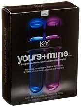 K-Y Yours + Mine Couples Lubricant, 1.5-Ounce, 2-Count Bottles