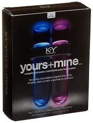 K-Y Yours + Mine Couples Lubricant, 1.5-Ounce, 2-Count Bottles